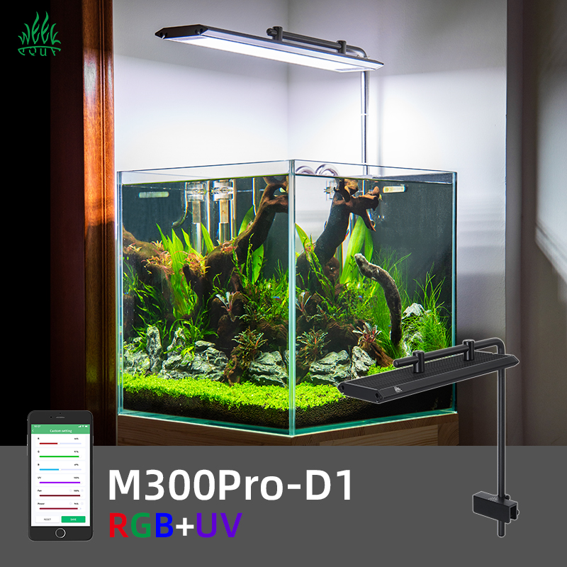 Planted Aquarium For Sale - M300D1 PRO Hot Sale RGB+UVA Nano