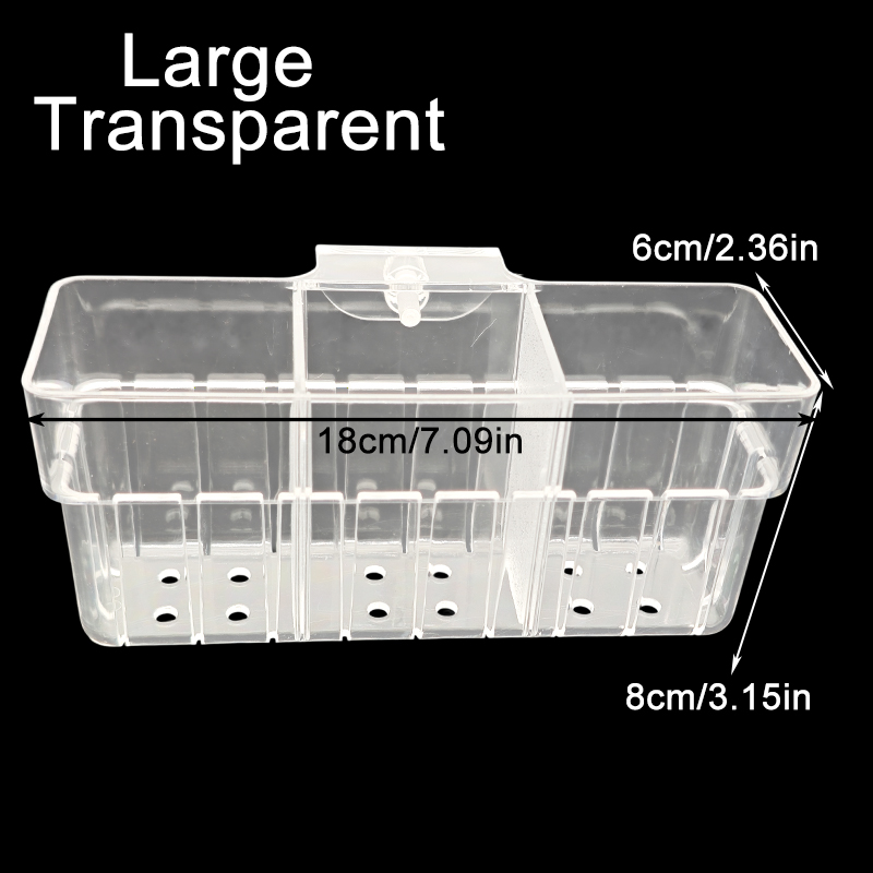 Aquarium Planted Wall - Aquarium Transparent Hydroponic Basket Wall-Mounted Emergent