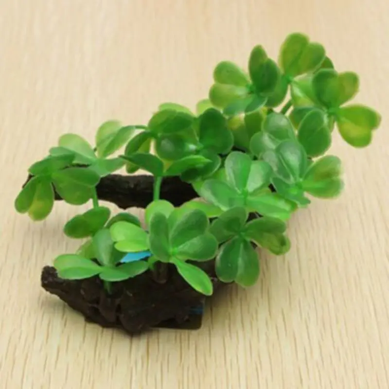 Plastic Artificial Turtle Tree – обзор и цена Planted Aquarium Making