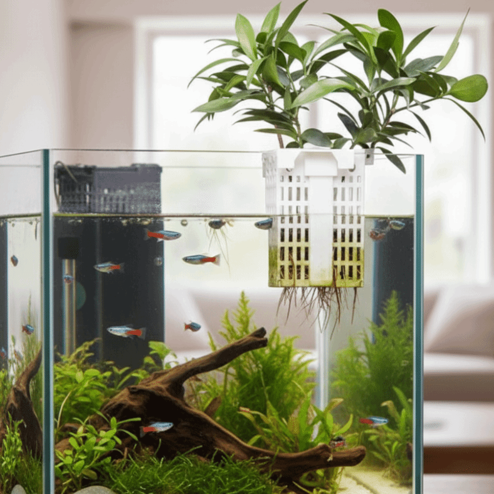 Wall Hanging Aquatic Plant Hol – обзор и цена Aquarium Planted Wall