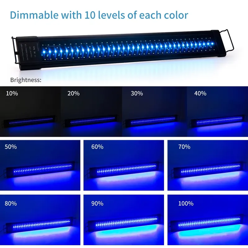 LED IP68 11.8 in 18W Plant Gro – обзор и цена Planted Aquarium Hours