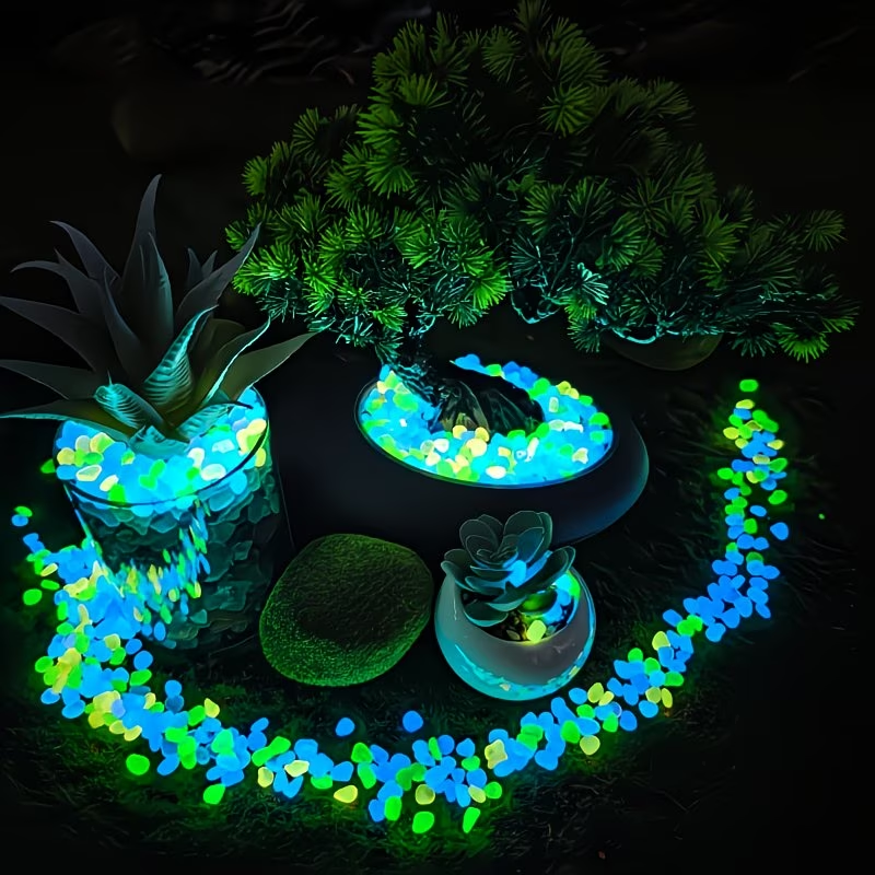 300PCS Luminous Pebble Set,0.9 – обзор и цена Aquarium Planting