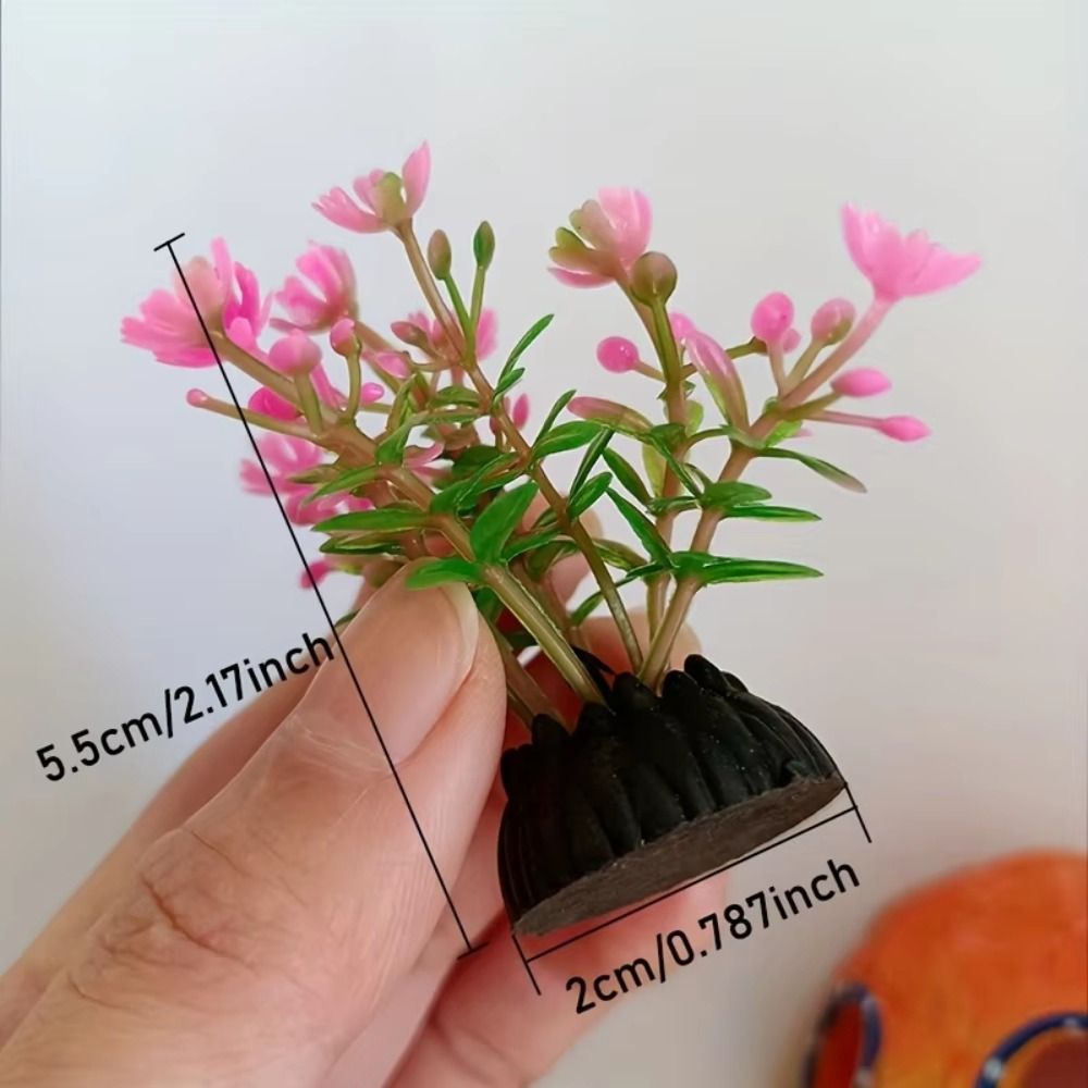 Plastic Artificial Aquarium Pl – обзор и цена Planted Aquarium Mini