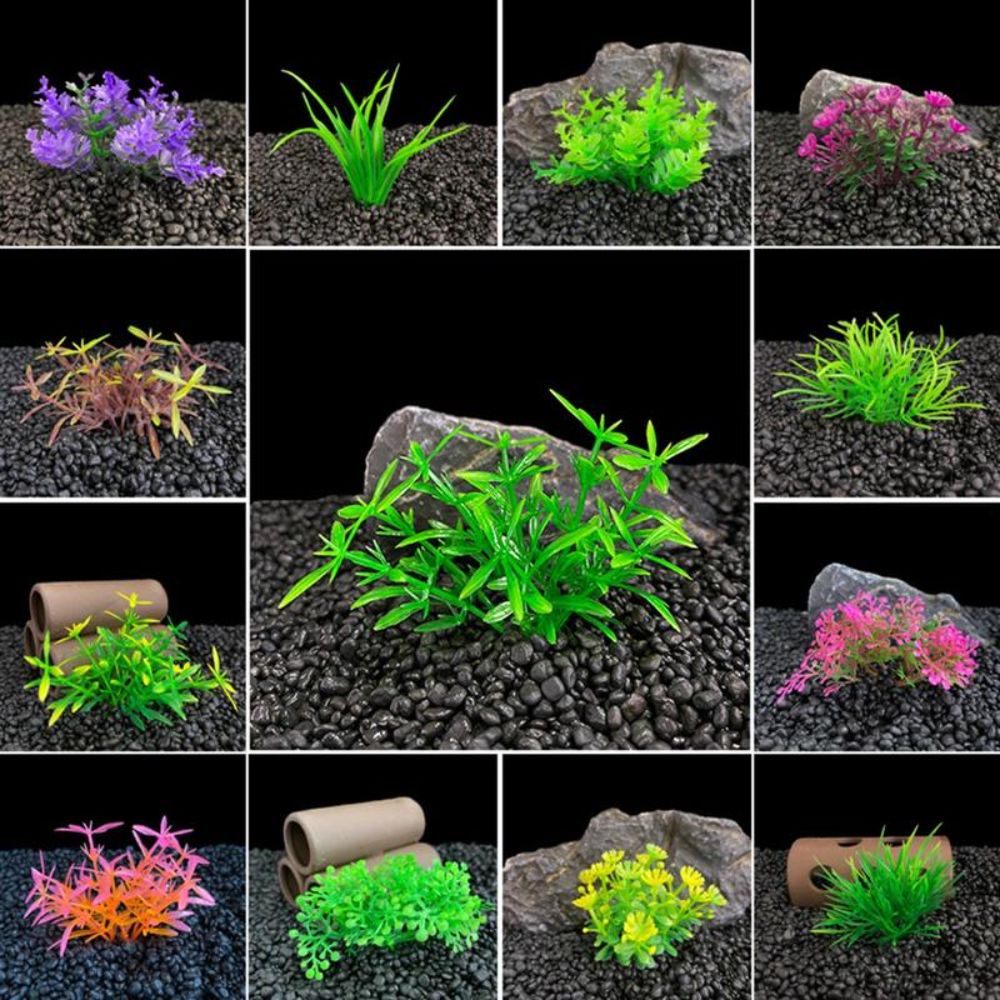 Plastic Artificial Aquarium Pl – обзор и цена Planted Aquarium Mini