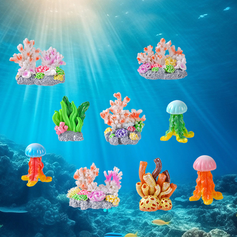Mini Resin Fish Tank Accessori – обзор и цена Planted Aquarium Mini