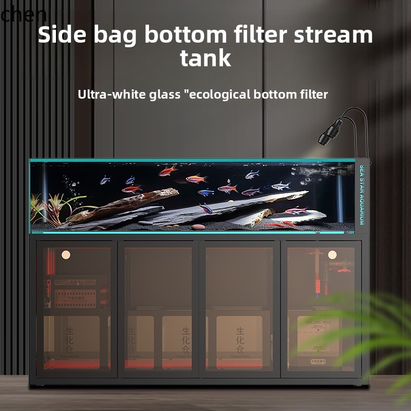 ZML Fish Tank Aquarium Bottom  – обзор и цена Aquarium Planted Tank Filter