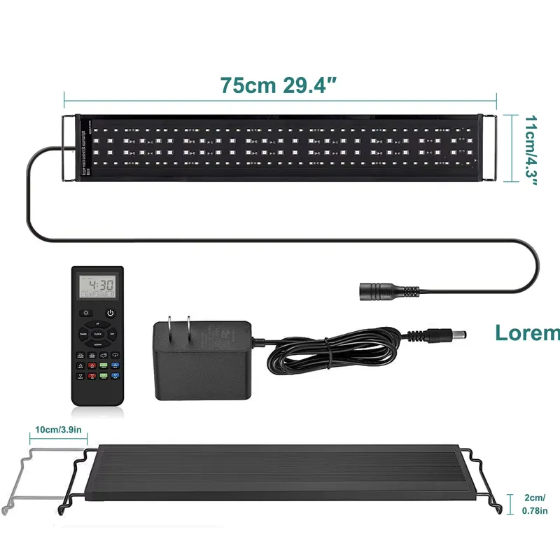 SIROKA 75cm Professional LED F – обзор и цена Planted Aquarium Hours