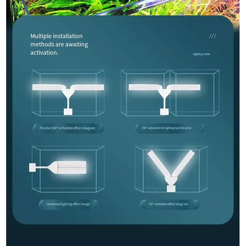 LED Aquarium Clip Light for Pl – обзор и цена Aquarium Plant Factory