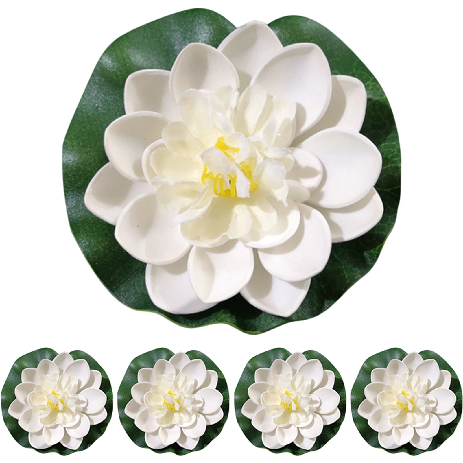 5pcs/set 10cm Artificial Lotus – обзор и цена Planted Aquarium Mini
