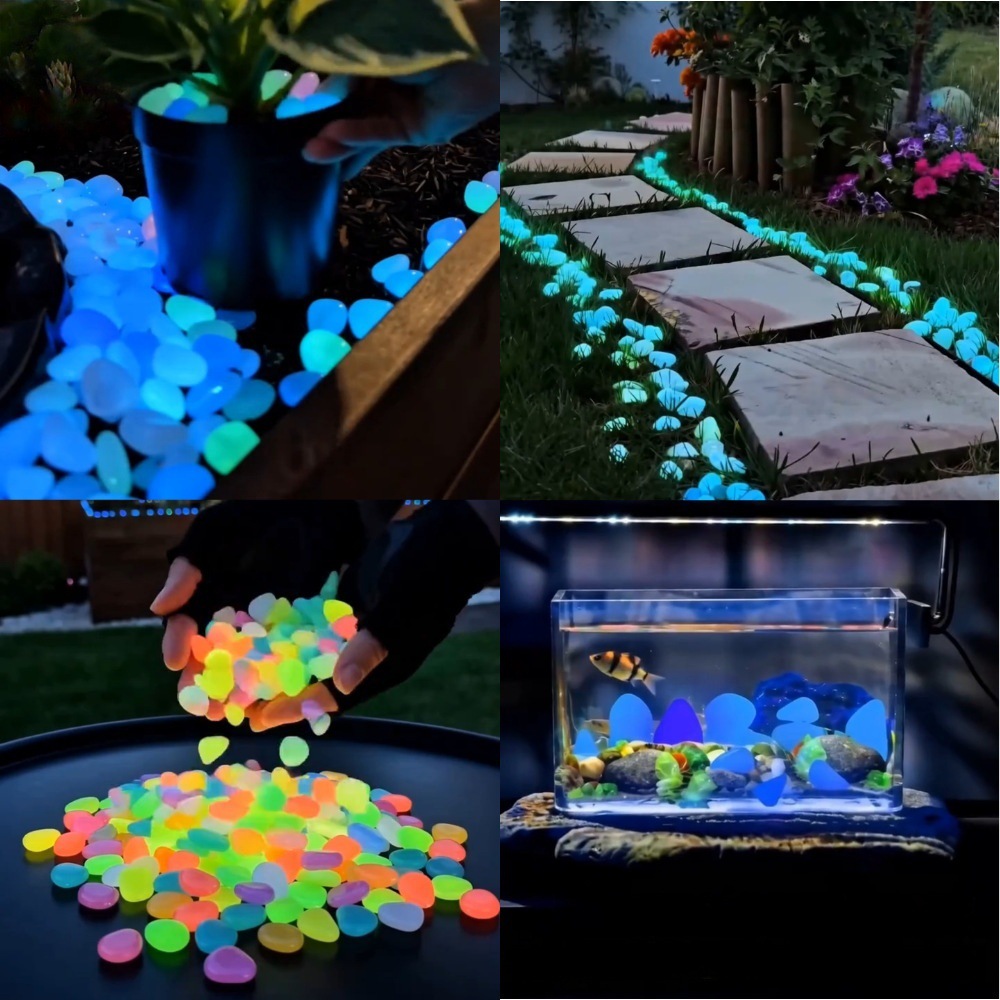 Colorful Glow In The Dark Lumi – обзор и цена Aquarium Planting