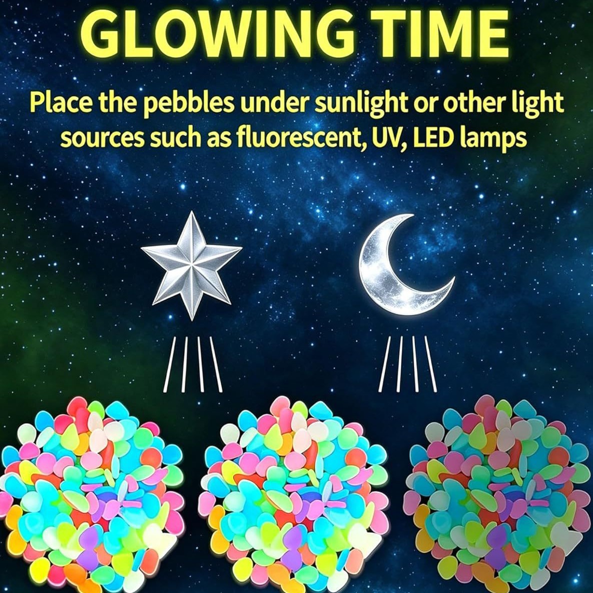 Colorful Glow In The Dark Lumi – обзор и цена Aquarium Planting