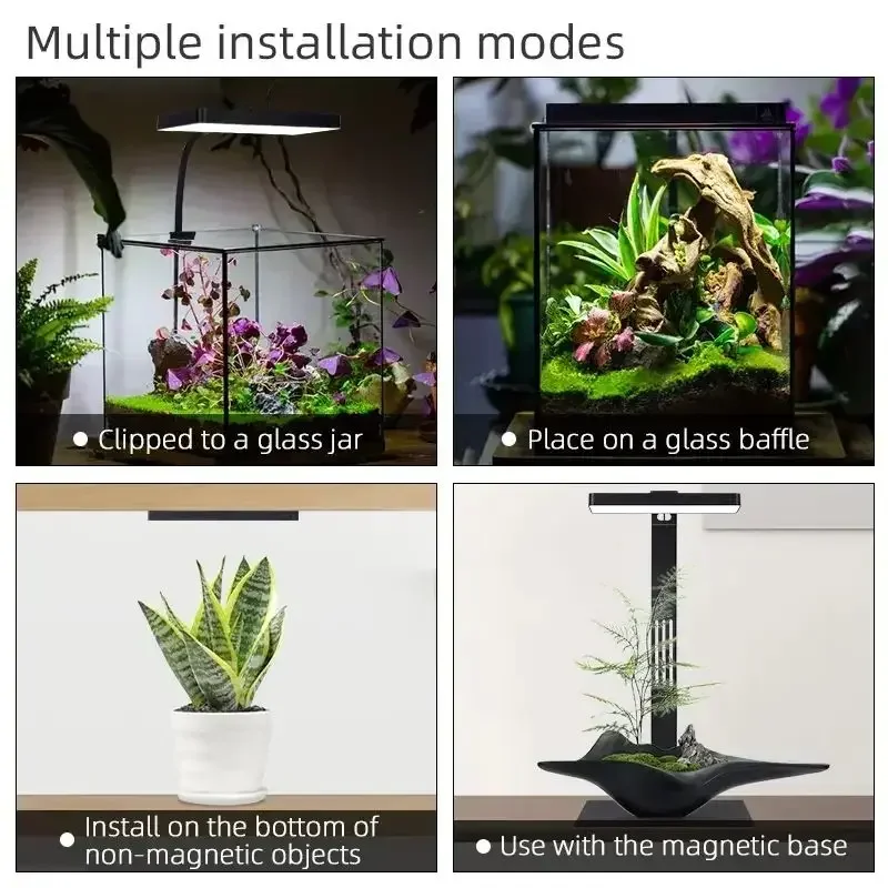 WEEK AQUA Mini 9 Pro USB Nano  – обзор и цена Planted Aquarium Mini