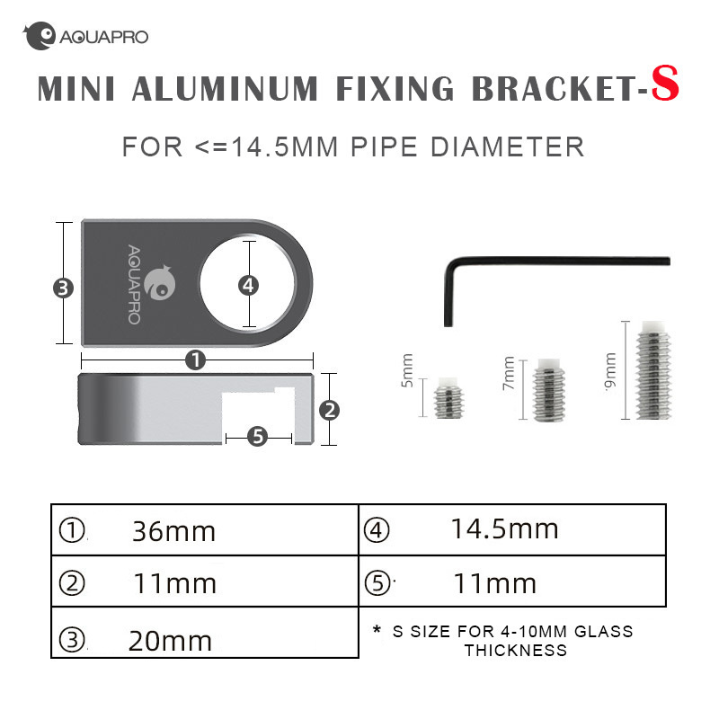 Aquarium Mini Aluminum Alloy H – обзор и цена Planted Aquarium Mini