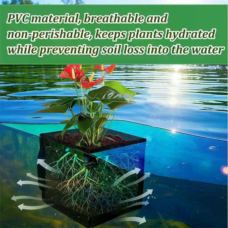 4 Pcs Black Mesh Pond Planting – обзор и цена Aquarium Planting