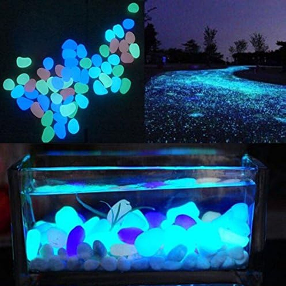 Fish Tank Rocks Glow Blue Pebb – обзор и цена Aquarium Planting