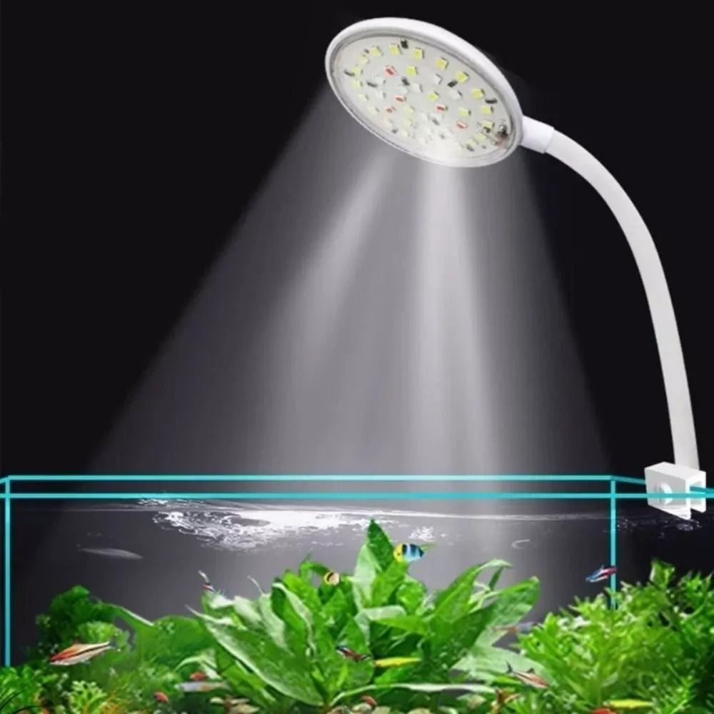 New Mini Fish Tank Clip Lamp 5 – обзор и цена Planted Aquarium Mini