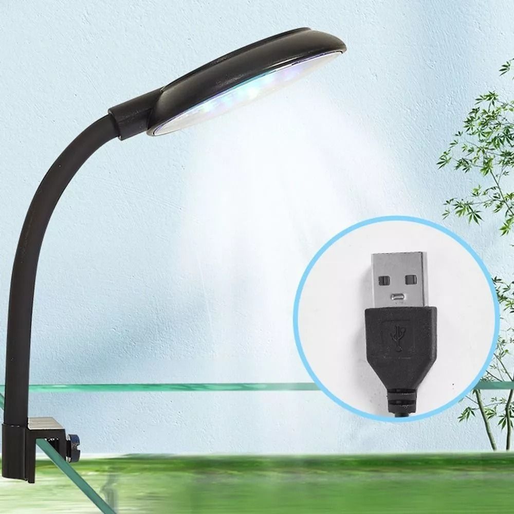 New Mini Fish Tank Clip Lamp 5 – обзор и цена Planted Aquarium Mini