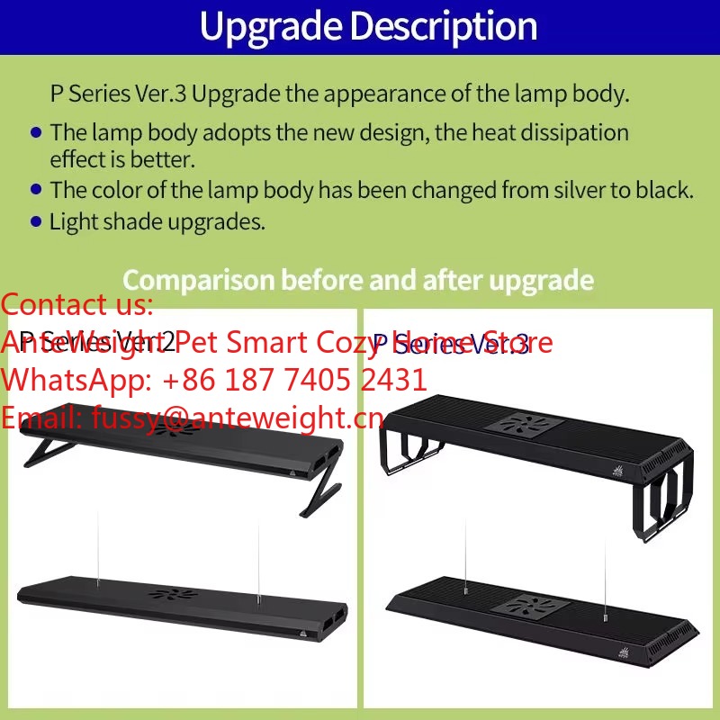 P600/P900/P1200Pro Ver.3 Full  – обзор и цена Planted Aquarium Uv Light