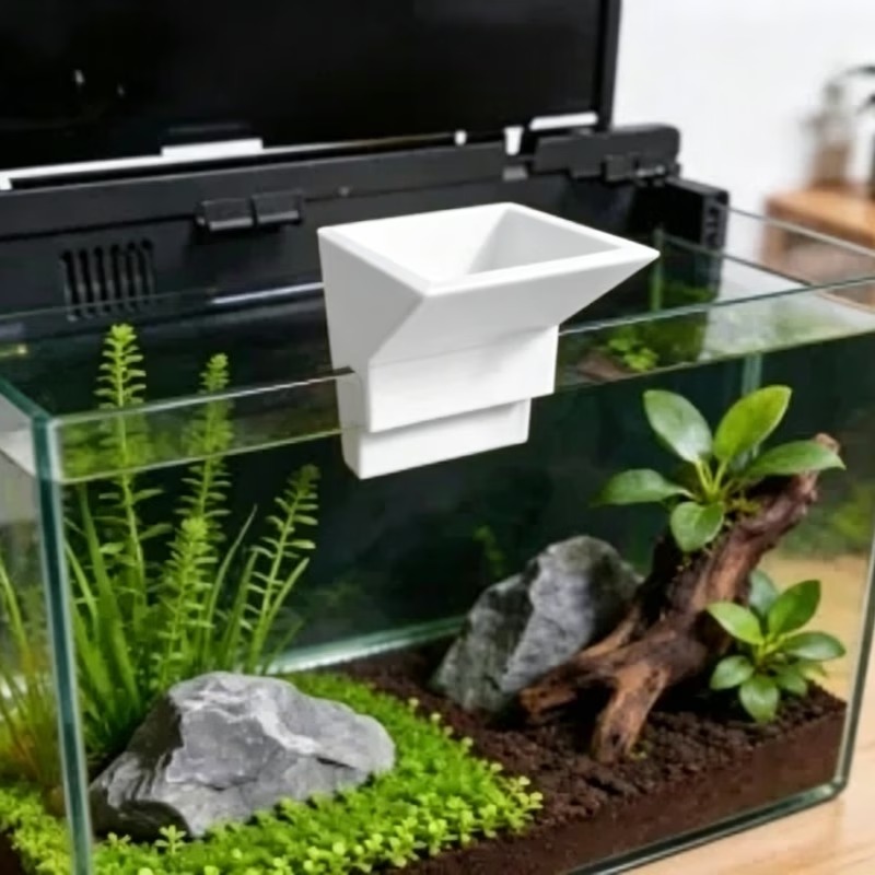 No Drill Mount Aquarium Water  – обзор и цена Aquarium Planted Tank Setup