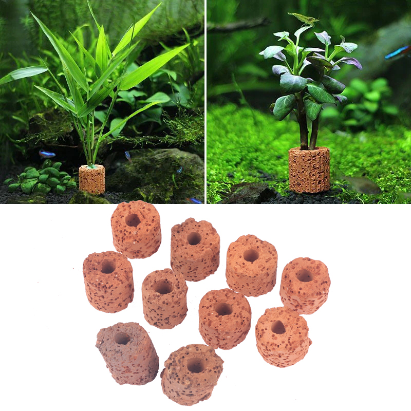 10Pcs Ceramic Plant Fixing Rin – обзор и цена Aquarium Planted Tank Filter