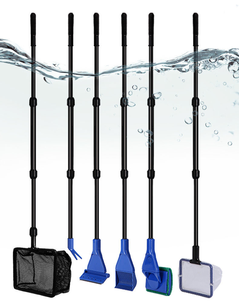 6-IN-1 Aquarium Cleaning Tools – обзор и цена Planted Aquarium Cleaning Kit