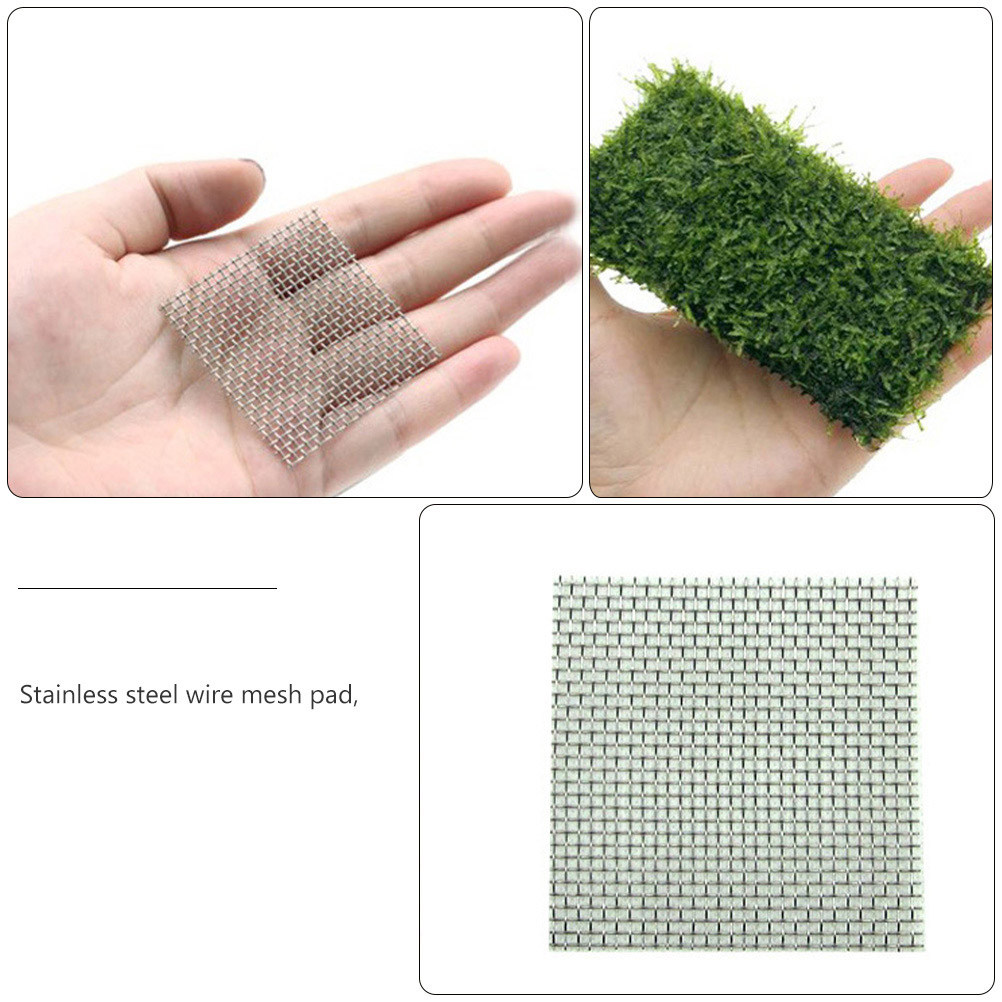 15Pcs Stainless Steel Mesh Pad – обзор и цена Aquarium Planting