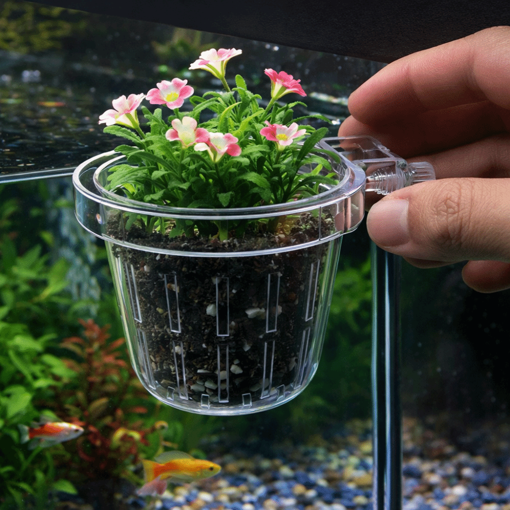 Transparent Fish Tank Grass Cu – обзор и цена Aquarium Planted Wall